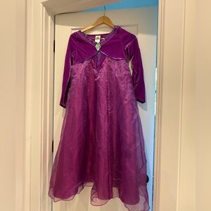 Disney Purple Sequin Dress with Jewel Detail